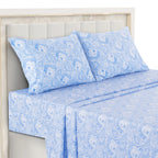 4-Piece Paisley Bed Sheet Set