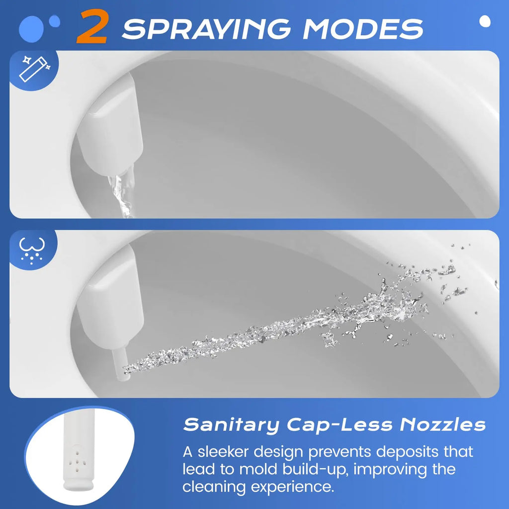 Ultra-Slim Bidet Attachment