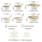 17 Piece Pots And Pans Set