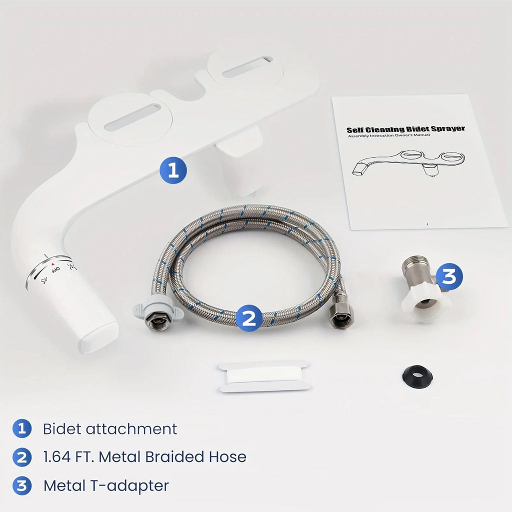 Ultra-Slim Bidet Attachment