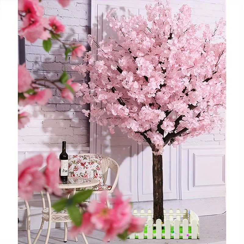 Artificial Cherry Trees Decor