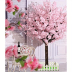 Artificial Cherry Trees Decor