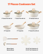 17 Piece Pots And Pans Set