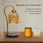 Tulip Flower Warm Candle Lamp