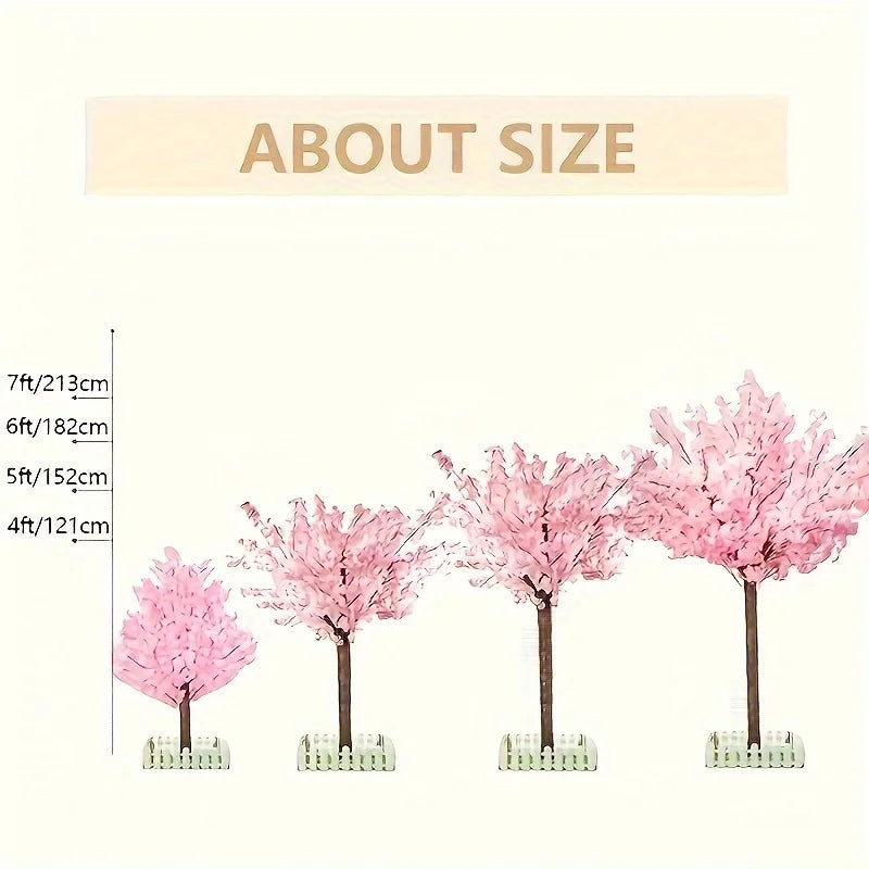 Artificial Cherry Trees Decor
