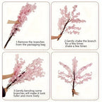 Artificial Cherry Trees Decor