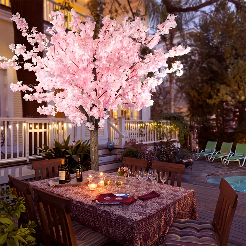 Artificial Cherry Trees Decor