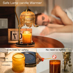 Tulip Flower Warm Candle Lamp